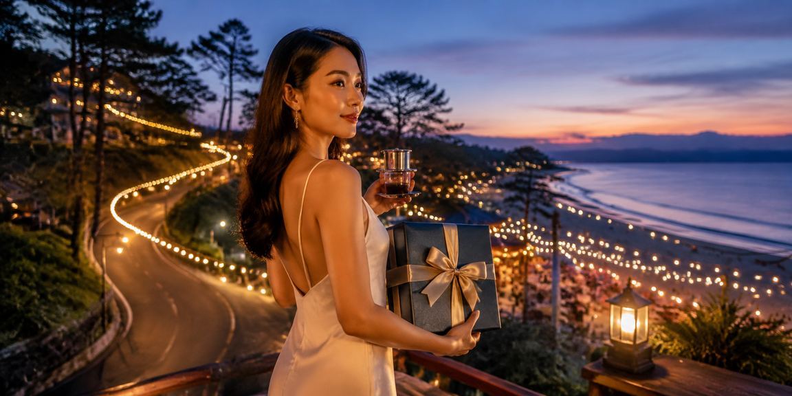 Giao diện cá cược casino và cà phê phong cách Đà Lạt tại kqsxmn